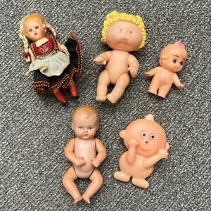 Mini Doll Lot Kewpie Baby Impkins Cabbage Patch Dutch Turtle Mark Schildkrot 5